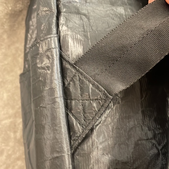 DuPont Tyvek Black Waterproof Backpack Bag Dry Bag Backpack Rare - Picture 7 of 16